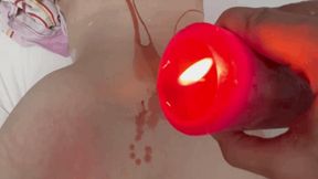 bdsm: hot wax session while we're having sex (wax play)