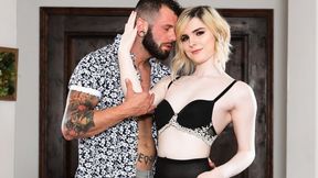 Johnny Hill And Ella Hollywood - Trans Lady Gets Anal Fucked Hard By Alpha Boyfriend