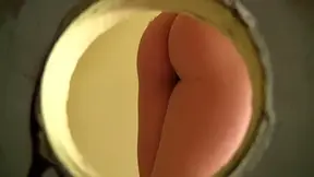 Bathroom Bliss: Dildo Play Leads to Deepthroat Fun