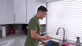 Stepsister Discovers Stepbro's Secret, Unleashes Passionate Encounter!