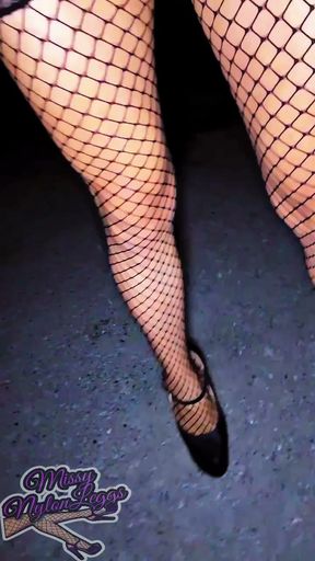 MissyNylonLeggs - Teasing in Mini Skirt