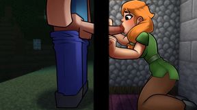 Minecraft Horny Craft - Part 5 - a Horny Handjob by Loveskysanhentai
