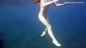 Tenerife Underwater Swimming Hot Ginger