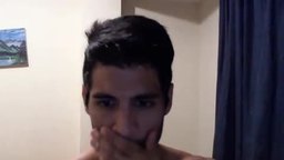 Latino Model, Daniell Plays with His Dick