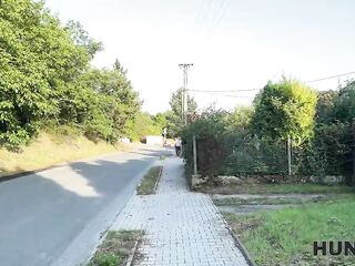 HUNT4K. Slutty playgirl happy large rod with her lovely tongue and twat