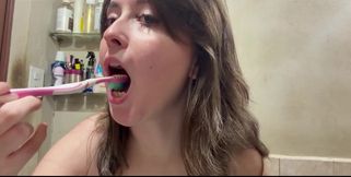 Playing with My Toothbrush