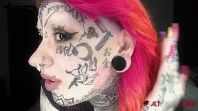Harlot Nun Cattie Candescent Overcome by the Power of Christ - AltErotic