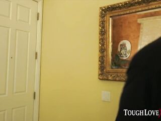 TOUGHLOVEX Oriental teen Jade Kush receives a SeXorcism