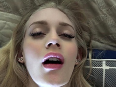 Shae Summers fucking a big cock close up