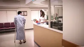 Cute Asian Nurse Gives Steamy Blowjob In Close-Up Shoot