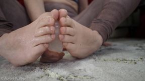 Custom Made Foot Job Video