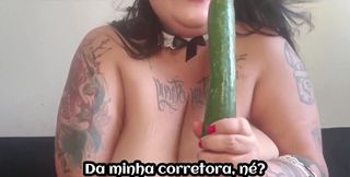 I Decided to Become Vegan and Ate Vegetables Through My Pussy - Mary Jhuana