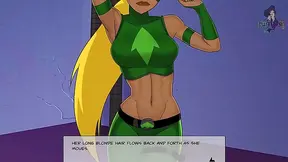 Blackfire Gets Wild With DC Heroes & Heroines In Office Hentai Adventure