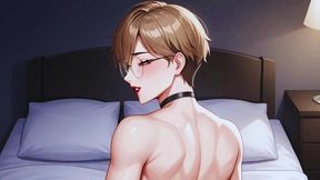 blonde femboy confesses that she likes to give her hard ass to several men with big dicks. anime hentai pinoy