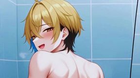 blonde femboy confesses that she likes to give her hard ass to several men with big dicks. anime hentai pinoy