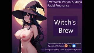 Massive Rapid Pregnancy with a Goth Mommy MILF Witch F/A