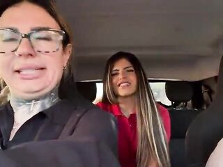 I went shopping and out of nowhere I called a stock clerk over to be a porn actress! I started grabbing and sucking her mouth right there in public, we went to the car and we sucked each other off right there!