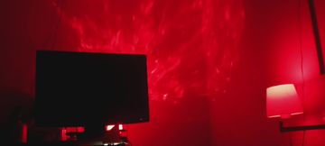 Masterbating to the red flames