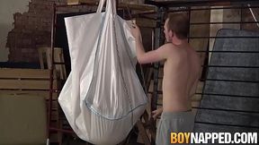 Sean Taylor &amp_ Billy Rock have kinky bondage sex in a dungeon