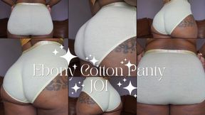 Ebony Cotton Panty JOI