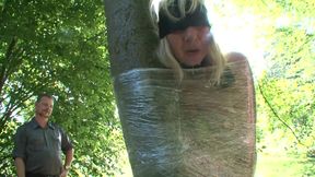 Threesome Outdoor BDSM