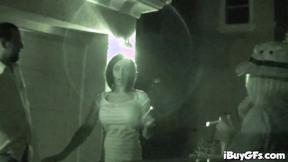 ”Hot big breasted teen sucks meat in P-O-V”