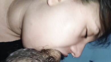 Rough filipina 18 teen fucks with wet ass dutty spit blowjob deep throat