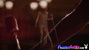 Redhead mature Maitland Ward Baxter uses her body as a vessel for her art