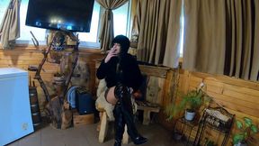 milfycalla- deep blow-job while wearing fur coat and shiny boots 204