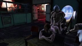 Teen Anime Chick Gets Fucked Publicly in Fallout 4 Nightclub