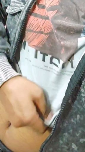 Dare changing lingerie in public place in order to make mistress happy   Clip 1
