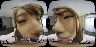 Japanese Student POV Heat Fuels Wild Ultra Virtual Passion Play