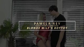 Karups - Big Tit Blonde mom Pamela Rey Fucks Boytoy