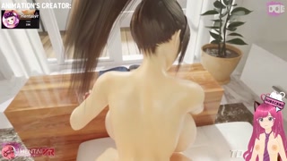 Mai from Street Fighter needed to be filled with a black cock (HentaiVR animation) - Jazziuu