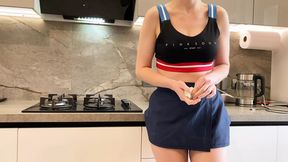 Spousal Infidelity - girlfriend and Wife Entangle in Explicit Acts - Russian Amateur with Dialogue