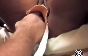 Amateur - Bound Girl Bottled by Husband on Webcam
