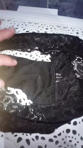 Step daughter lingerie cumming