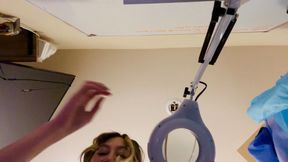 POV Hygienist Luna cleans your teeth and then a happy ending🧤🦷🪥🍆💦
