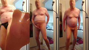 carmen nylonjunge ist geil in feinstrumpfhose