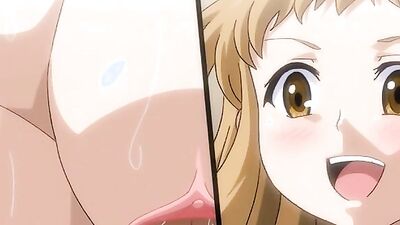 Lucky teacher plows four hot college chicks in uniform with his massive dick in a wild harem scene