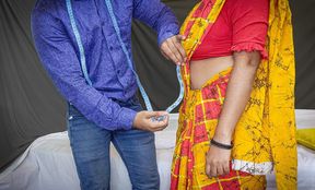 Desi Bhabhi Riya got Fucked by Dress Tailor after he Accidentally Touched her Pussy