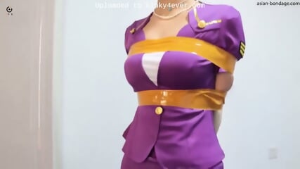 Chinese Tape Bondage 1  Teaser Video  K4E