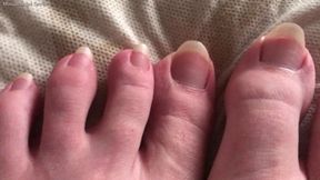 Extra Long Toenail POV Show-off HD