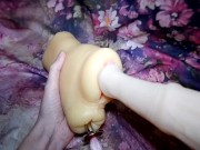 Review and some ASMR my new MLP Flutty Onahole