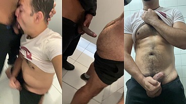 Putaria das boas antes de escurecer pois a movimentação no WC aumenta.