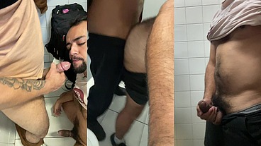Putaria das boas antes de escurecer pois a movimentação no WC aumenta.