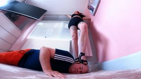 Gym Wear & Sandals Head Crushing 2 FLOOR CAM (4K)