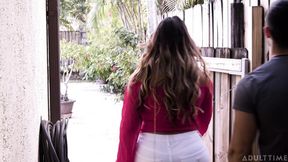 Stepmommy's Boy - Furious MILF Julianna Vega Brings Shameful Stepson to Confront Teacher Casca Akashova