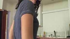 Mature Brunette MILF Takes Thick Cock Deep in Hairy Pussy