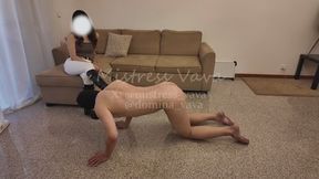 I caned my slave relentlessly